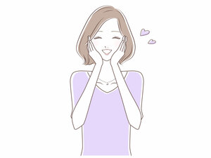 泣き顔が笑顔に変わった